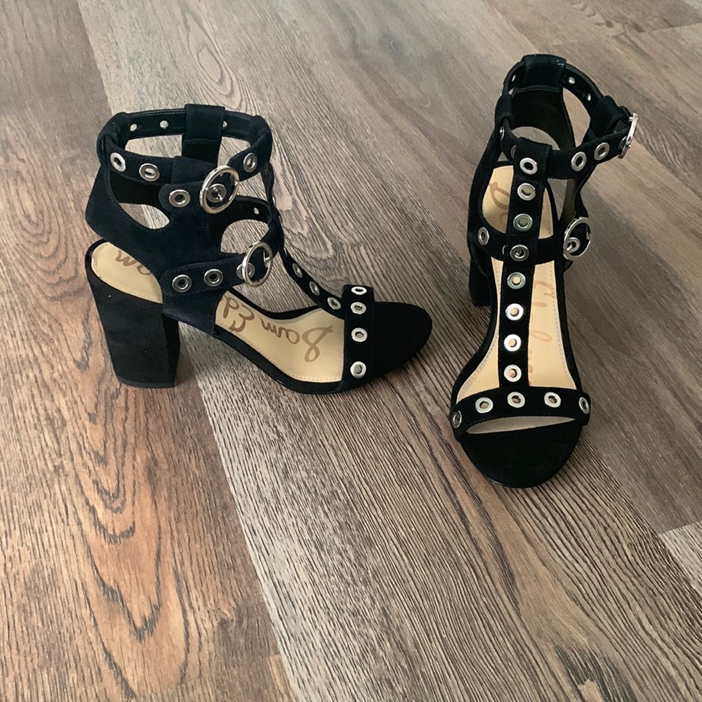 Sam Edelman Eyda Suede Heeled Sandal